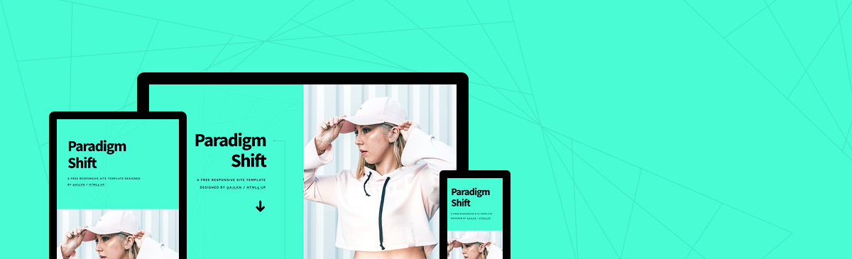 Image of template design website template
